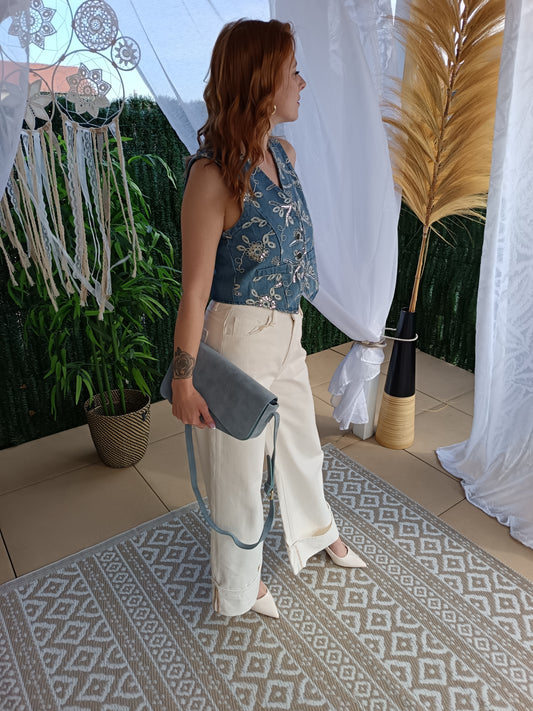 Gilet sans manche "JASMIN"
