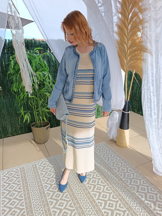 Veste Jean "COLINE"