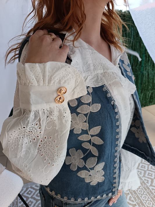 Gilet sans manche "MIMOSA"