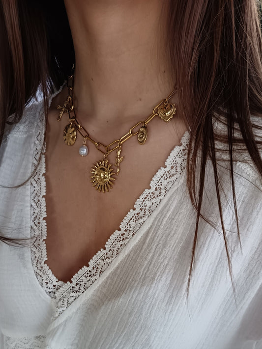 Collier "DAHLIA"
